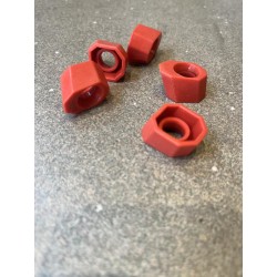 Embout rouge en silicon pour machine ROMA (x5)