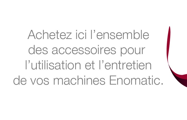 Accessoires pour machines Enomatic